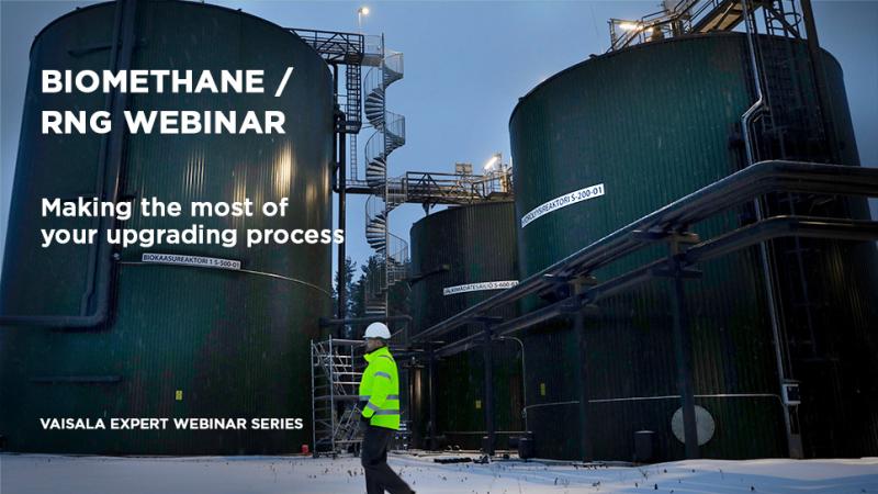 Biomethane / RNG webinar invitation