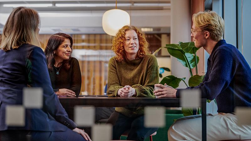 People at Vaisala Keilaniemi office, Finland