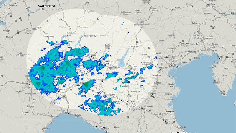 Weather map