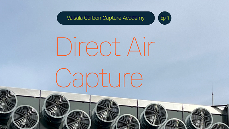 Direct Air Capture process equipment