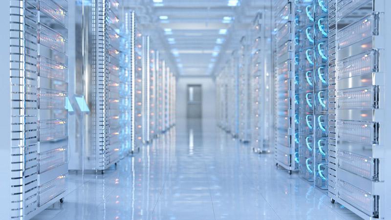 Data center cold blue