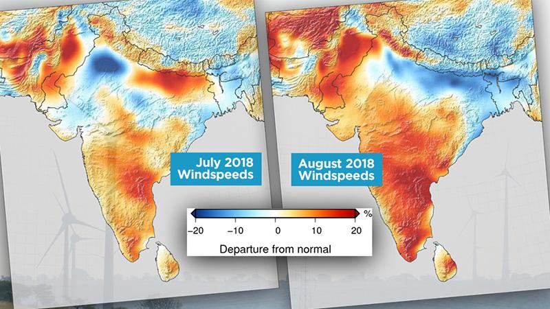 India monsoon map
