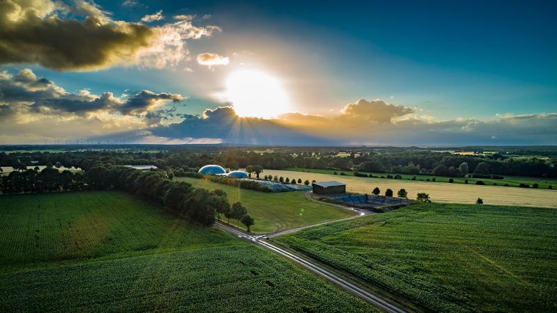 Biogas plant