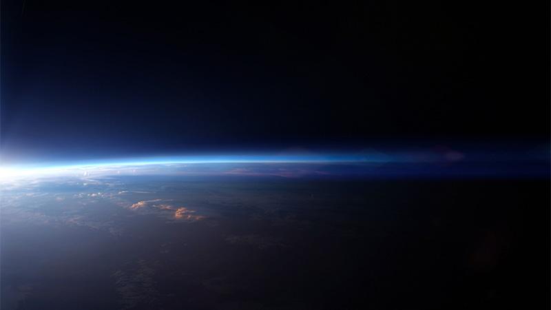 Planet earth from the space. Some elements of this image furnished by NASA