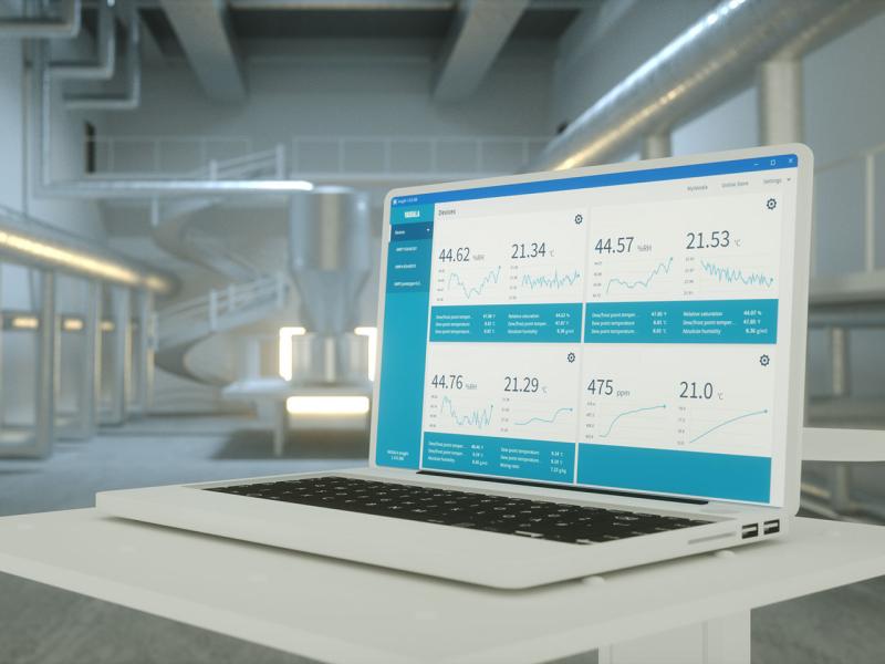 Vaisala Insight Software gives quick access to the configurations and data of the Indigo family measurement probes and other supported devices. 