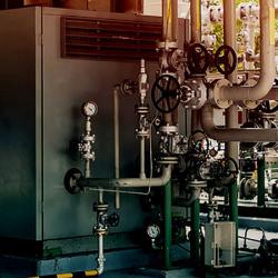 Compressed air station